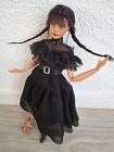 Custom OOAK Barbie doll - Wednesday Addams