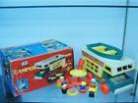 1972 FISHER PRICE PLAY FAMILY CAMPER WITH BOX #994