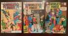 World’s Finest #178, 184, 190 - Silver Age - High Grade - DC - Vintage Lot of 3