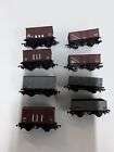 Rake of 8 Bachmann Mineral Wagons and Vans Unboxed