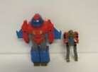 Vintage Hasbro Transformers G1 Pretender Skyhammer and Robot Figure 