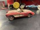 Franklin Mint 1957 Red Chevrolet Corvette Convertible 1:24 Die Cast Car