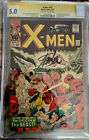 X-MEN #15 CGC 5.0  Stan Lee Signed 1ST Master Mold, 2nd Sentinal & Orgn of Beast