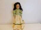 Vintage Jointed Composition & Wood Girl Doll 17
