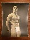 Vintage nude male photo by Douglas of Detroit, 10 x 8 inches, gay interest.