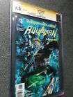 Justice League 15 and Aquaman 15 Jim Lee variants CGC SS 9.8 and 9.6 both signed