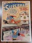 Superman #123 1958 1st Super-girl Comic tryout 9 months before Supergirl DC rare