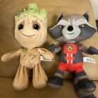 Marvel Guardians of the Galaxy Rocket Raccoon - Groot Soft Plush Toys 14”