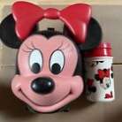 Vintage Aladdin Minnie Mouse Lunch Box And Thermos Nice Condition