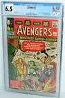 Avengers #1 CGC 6.5 1963 Holy Grail Key Silver Age Comic Iron Man Thor Hulk