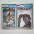 Lot of 2 ULTIMATE FALLOUT #4 both CGC 9.4 2nd Print Pichelli + 2nd Regular Cover