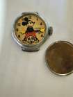 OLD 1930S 1940S INGERSOLL MOVING HANDS MICKEY MOUSE WRISTWATCH 