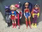 Lot Of 5 DC Super Hero Girls Dolls 