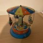 Retro Tin Toy Carousel