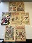 Lot Of 7! Silver Age Coverless Spider-Man Marvel Comics LOW GRADE