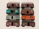 Micro Trains, Z Scale, Lot Of 8 Boxcars, In Original Boxs