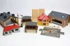 Mixed Joblot of Hornby Model Railway Buildings, Sheds, Signal Boxes