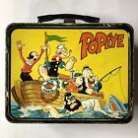 Vintage King Seeley 1964 Popeye Metal Lunch Box Brutus Olive Oil No Thermos