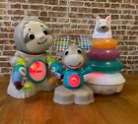3x Fisher price Linkimals, Sloth, Moose & Lama All In Great Working Condition