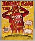 Original 1953 Jacmar Robot Sam The Answer Man Electrical Educational Game, NR!