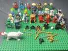 Lego Ninjago Minifigures Lot of 27 Complete Figs w/Weapons and Gear Clean