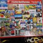 California White Mountain Puzzle I Love California  1000 Piece Puzzle