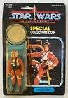 Vintage Kenner Star Wars POTF Last 17 Luke Skywalker X Wing PUNCHED MOC 92 Back