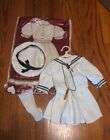 American Girl Samantha Middy Sailor Outfit Dress & Tam/Hat Pleasant Co +Whistle