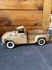 Vintage Tonka Toys pressed steel Stepside Pickup Truck 1961 Brown Embossed T
