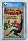 Amazing Spider-Man # 10 CGC 3.0 OW to W pages