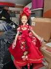 Brenda Starr Reporter Doll Effanbee Masquerade Ball Red Dress Tribune Media 1998