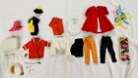 Vintage 1960s Barbie Lot Of Clothing & Accessories- 28 Pieces + 43 Shoes- Tagged