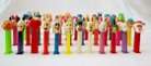 LOT OF 44 PEZ DISPENSERS (including Holiday, Super heros, Characters)