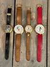 Disney Mickey Mouse Lot Of 4 Watches Not Running Vintage Collectible