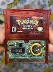 Pokemon Ruby All 386 Complete Shiny Pokedex Authentic Game New Battery Saves GBA