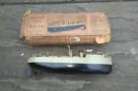 Sutcliffe Model Boat Grenville Destroyer Clockwork 1930's vintage working, boxed