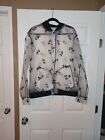 Disney Parks Mickey Mouse Rain Coat Jacket Adult Large  Clear Classic Snap New