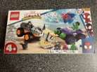 Lego Marvel 10782 Hulk Vs Rhino Truck Showdown 