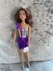 Barbie Brunette Doll, Wearing Pretty Purple Outfit 
