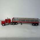 Lionel Kenworth Semi 18 Wheel Tractor Truck Flatbed Trailer with Stakes O Gauge