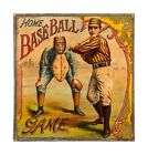 1890s BASEBALL SUBJECT BOXED BOARD GAME - CHROMOLITHOGRAPH BOX McLOUGHLIN BROS