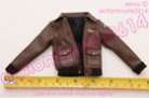 1/6 Scale Hot Toys MMS522 Captain Marvel (Deluxe Ver) - leather-like jacket