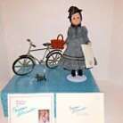 Madame Alexander 10” Doll MISS GULCH W/ BICYCLE #13240 Wizard of Oz Collection 