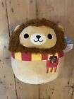 Genuine Kelly Toys Squishmallow 8inch Harry Potter Gryffindor Lion.  BNWT