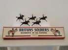 VINTAGE BRITAINS 4TH QUEENS OWN HUSSARS SET #8 BOXED SOLDIERS MILITARY ENGLAND
