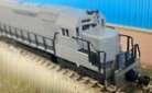 Undecorated  EMD  SD40 (N scale)