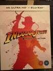 Indiana Jones:  4-Movie Collection 4K Ultra HD & Blu-Ray Steelbook (9 Disc Versi