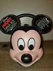 Disney Mickey Mouse Head Lunch Box Kit By Aladdin No Thermos Rare Vintage