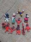 VINTAGE 11 PC LOT 1940'S CRACKER JACK CELLULOID  CHARMs Mickey Mouse Goofy Popey
