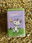 Whitman's Vintage 1998 Peanuts Snoopy Surprise Tin Container Factory Sealed